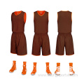 Wholesale Cheap 100% Polyester Reversible Basketball Jersey